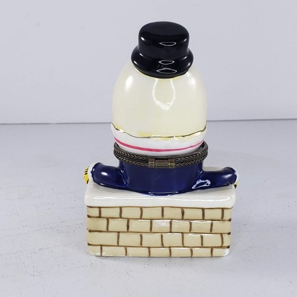 Vintage Humpty Dumpty Trinket Box Nursery Rhyme - Picture 3 of 6